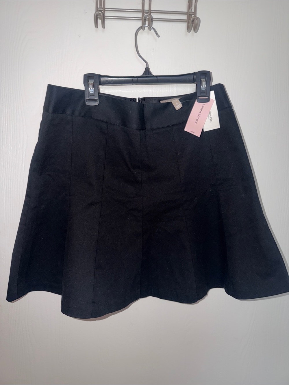 Banana Republic Black Skater Skirt